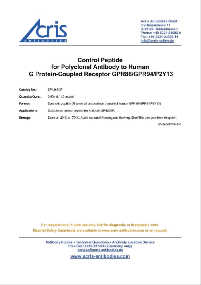 랩캠퍼스(Labcampus) [항체] P2Y13